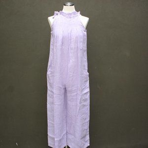 Bognar Blu purple linen jumpsuit